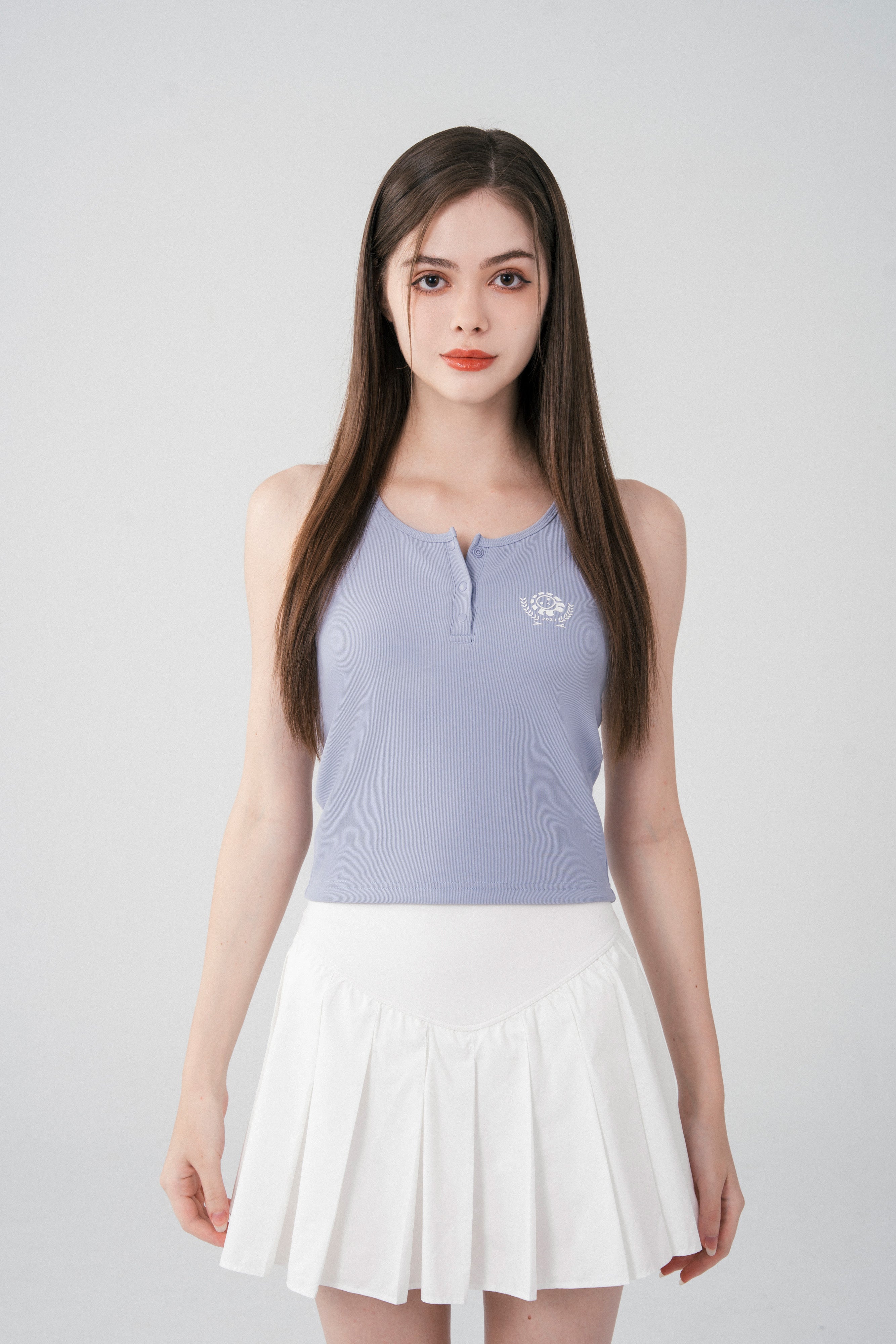 Women's Freedom Henley Tank