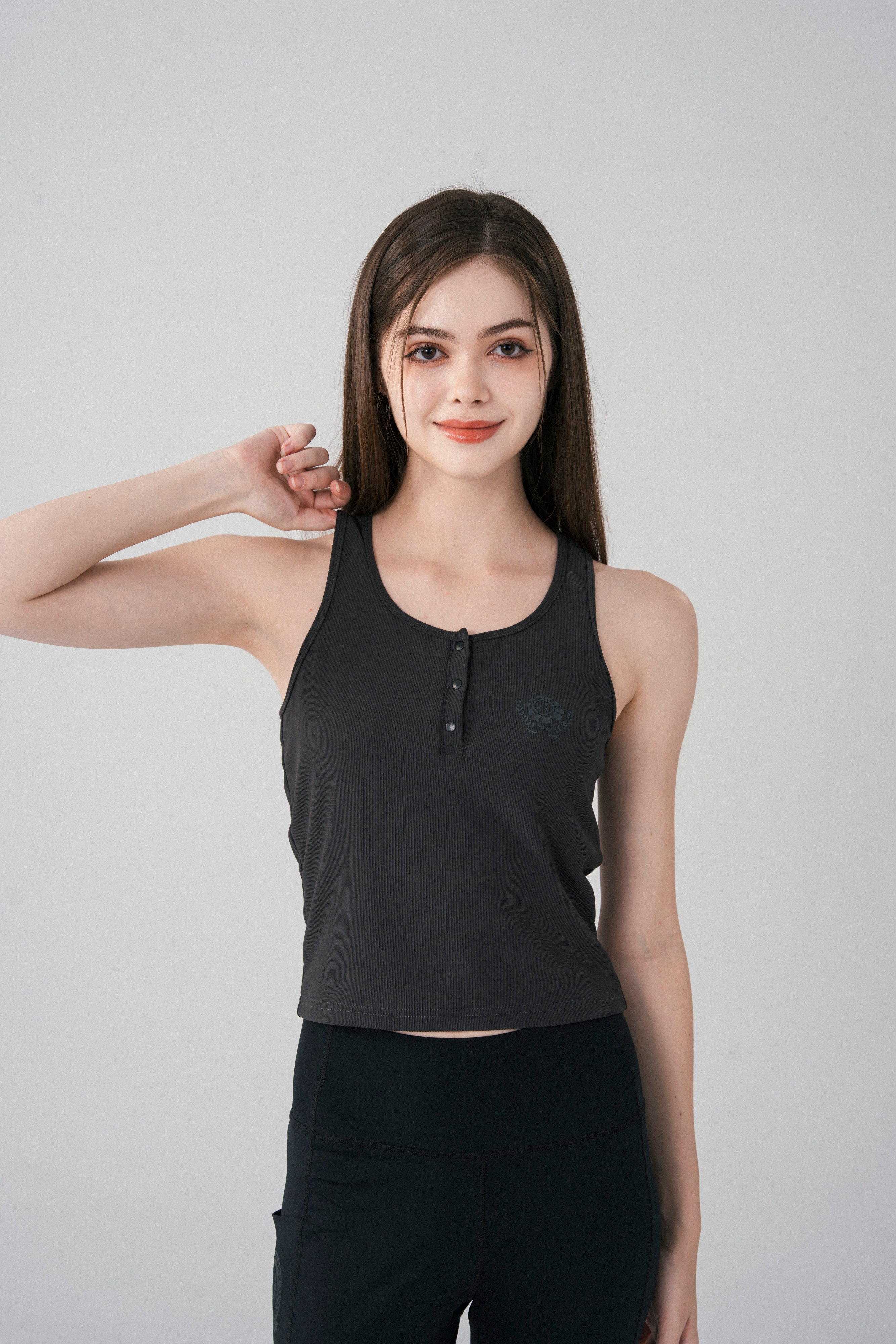 Women's Freedom Henley Tank
