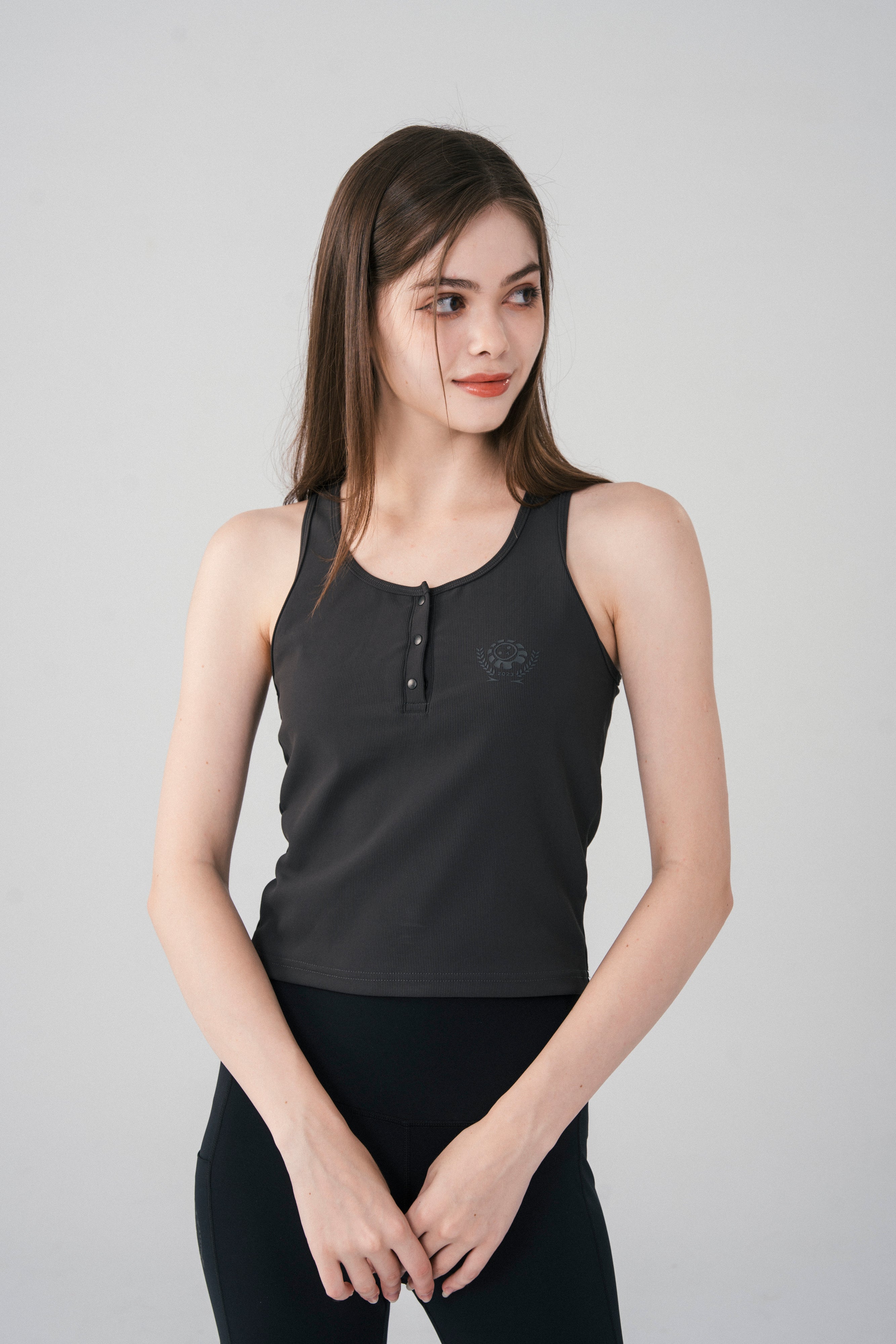 Women's Freedom Henley Tank