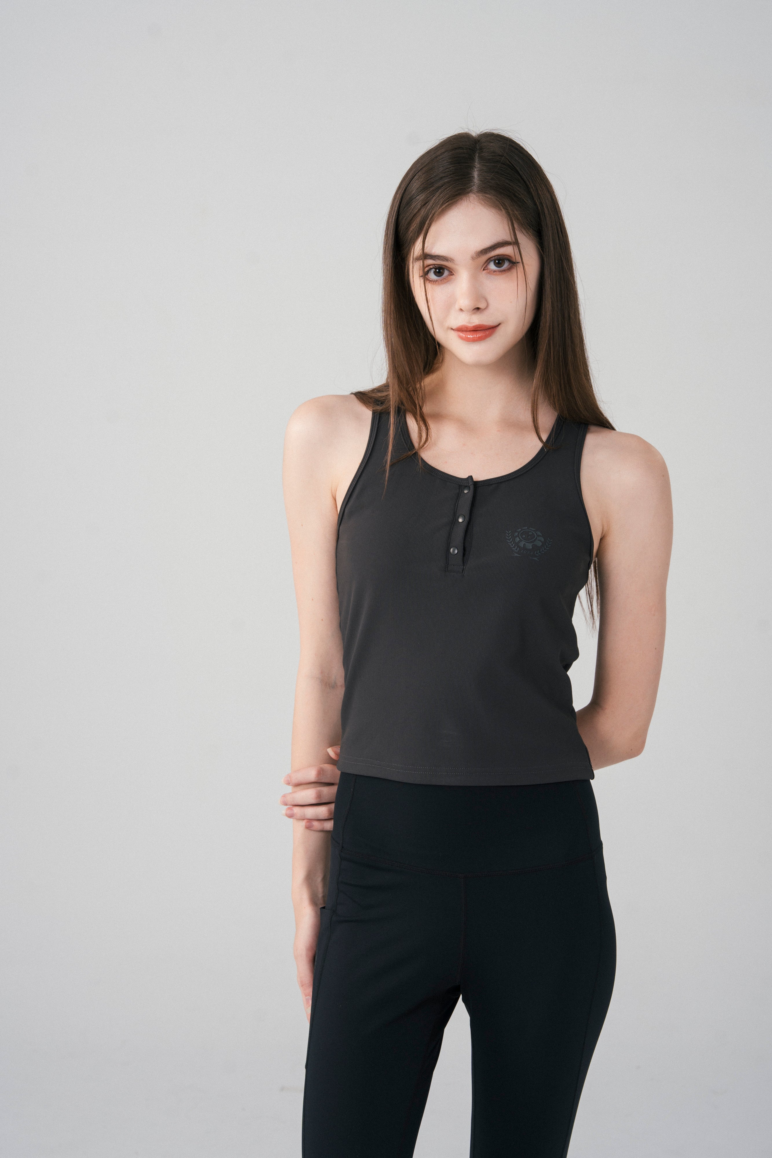 Women's Freedom Henley Tank