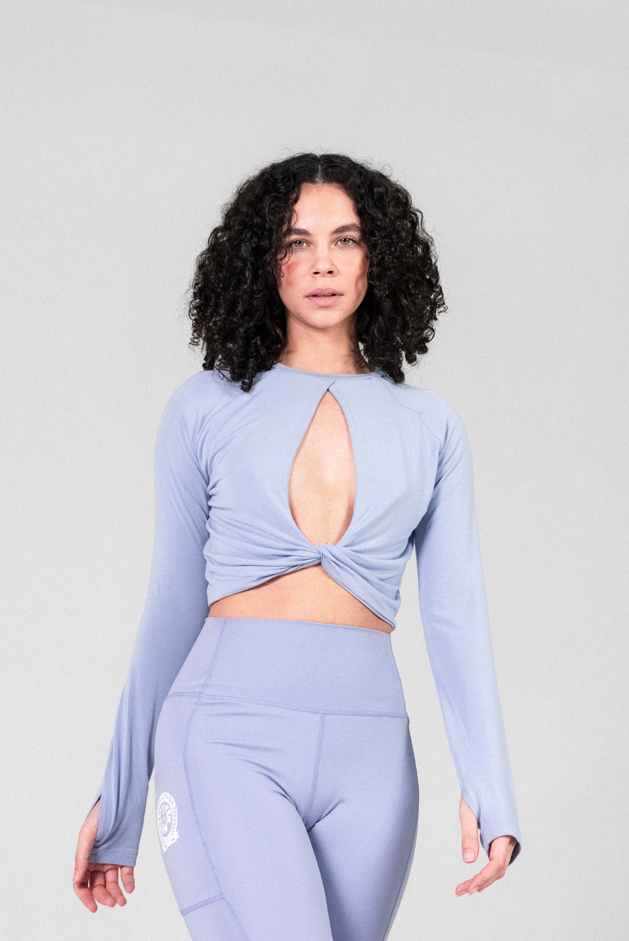 Soft Reversible Twist Long Sleeve Top