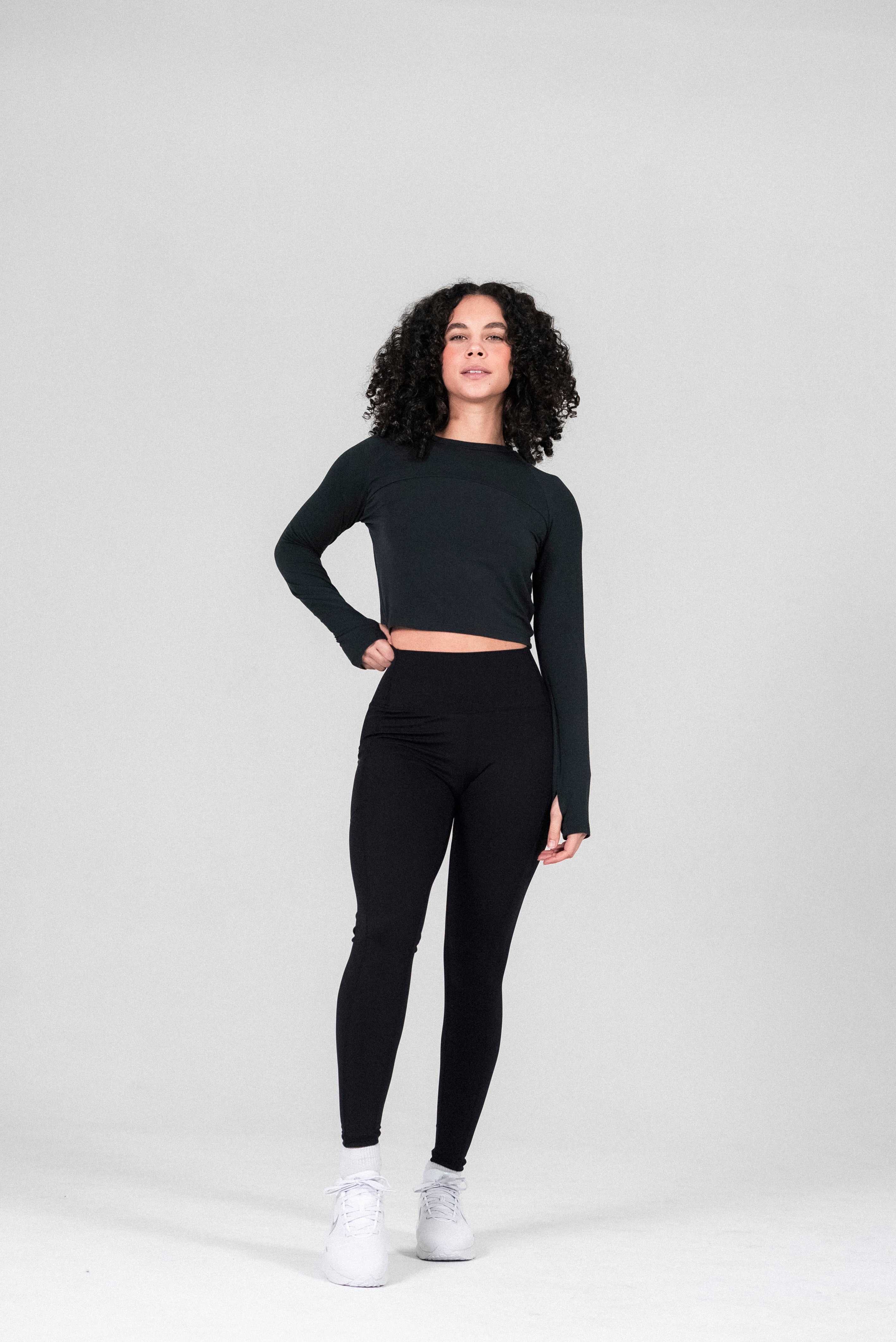 Soft Reversible Twist Long Sleeve Top