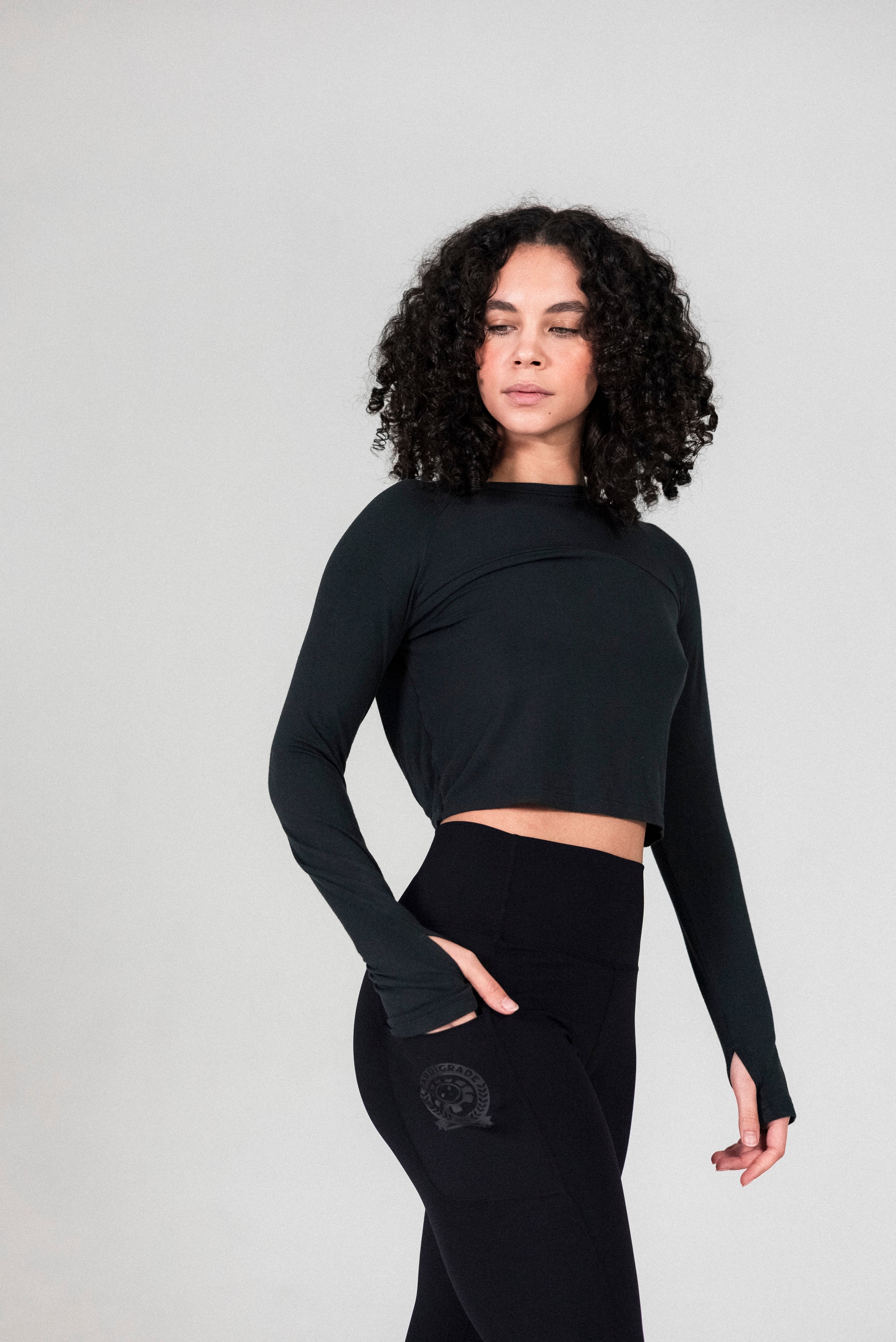 Soft Reversible Twist Long Sleeve Top