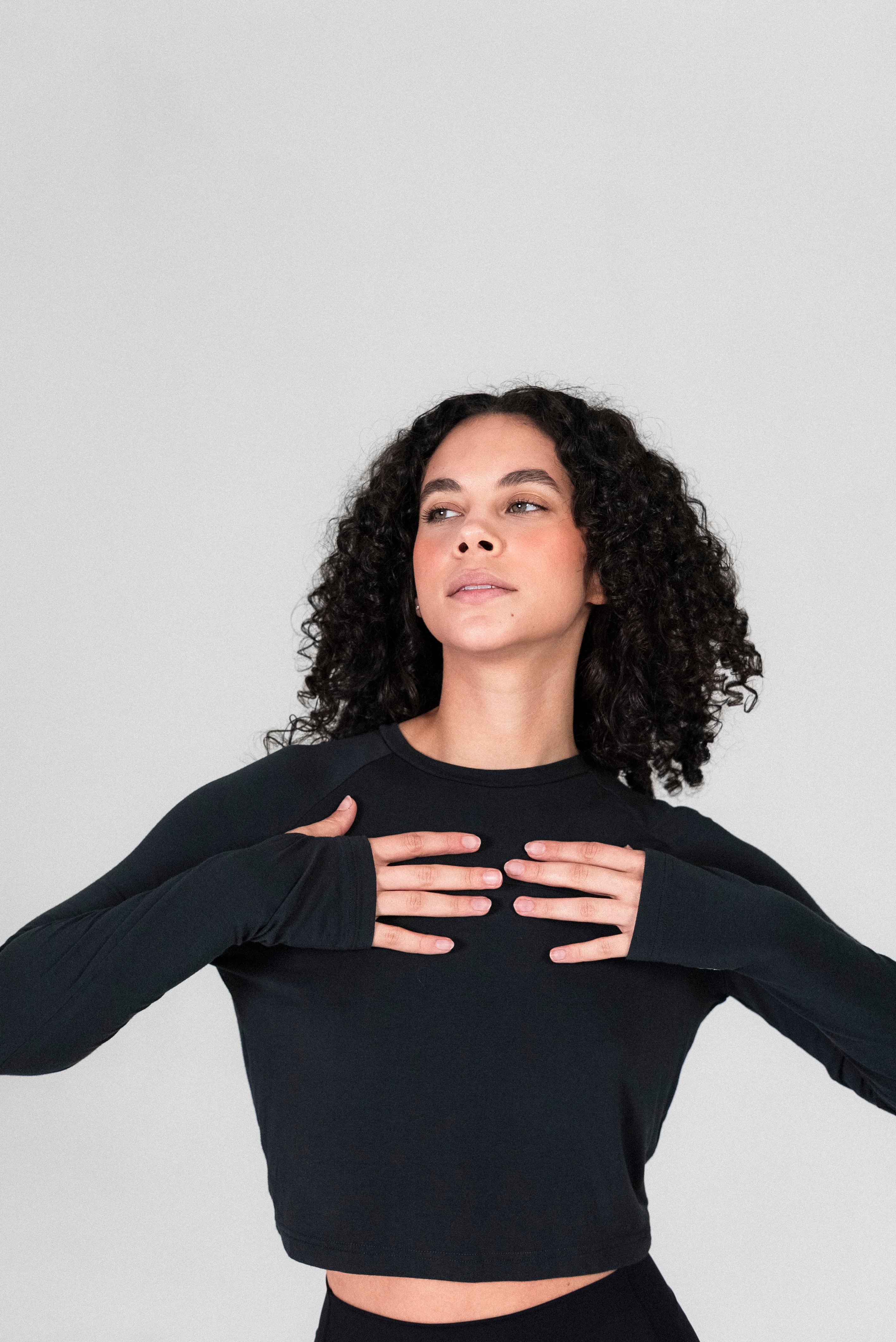 Soft Reversible Twist Long Sleeve Top
