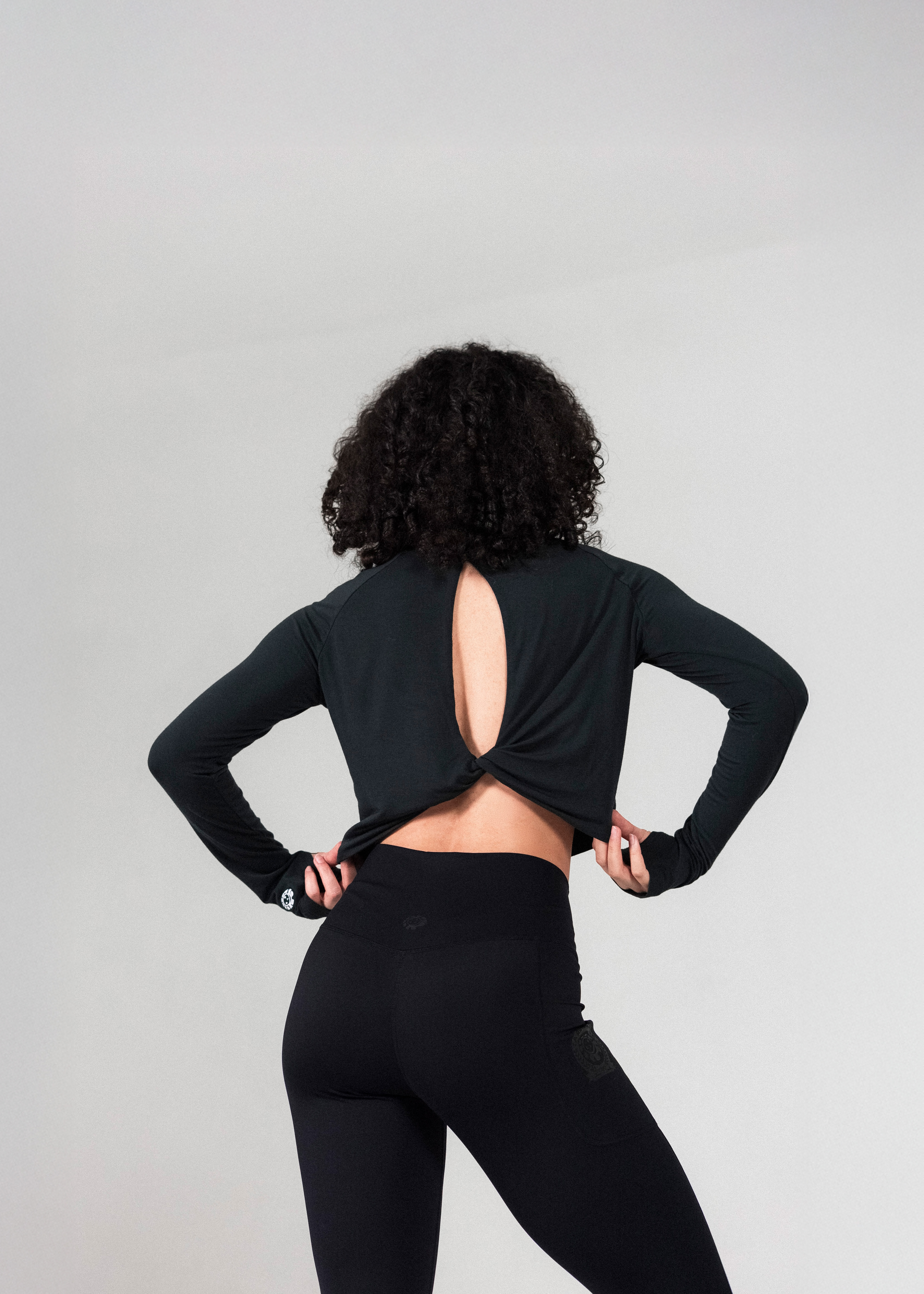 Soft Reversible Twist Long Sleeve Top
